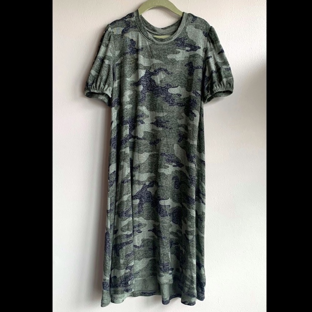 3/$45 ⭐️ GAP Kids Camo Knit Dress SIZE M (8)